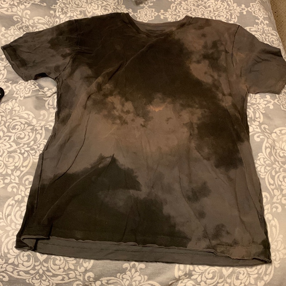 Mens tie dye V Neck shirt
